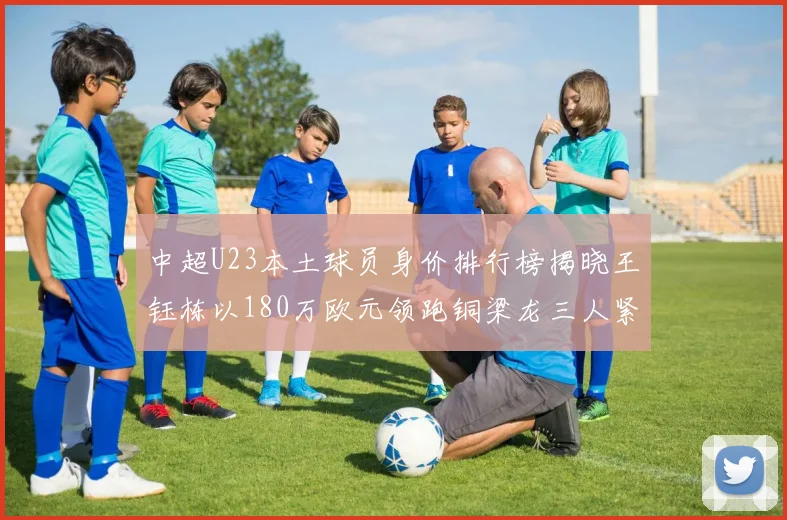 中超U23本土球员身价排行榜揭晓王钰栋以180万欧元领跑铜梁龙三人紧随其后